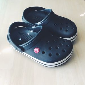 Crocs - Kids’ Crocband™ Clog - Black - Size 1